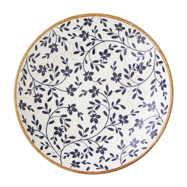 Flora Blue Coupe Bowl - 255mm (Pack 12) (B2B)
