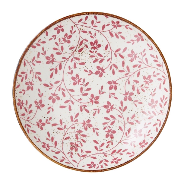Flora Pink Coupe Bowl - 255mm (Pack 12) (B2B)