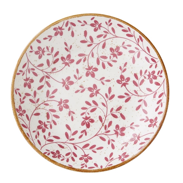 Flora Pink Coupe Bowl - 215mm (Pack 12) (B2B)