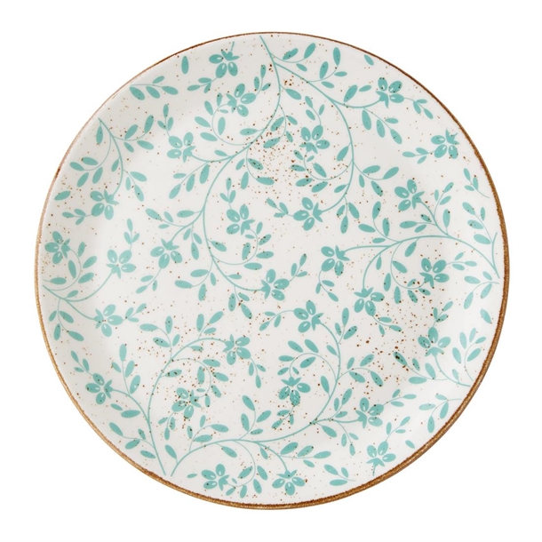 Flora Aqua Coupe Plate - 280mm (Pack 12) (B2B)