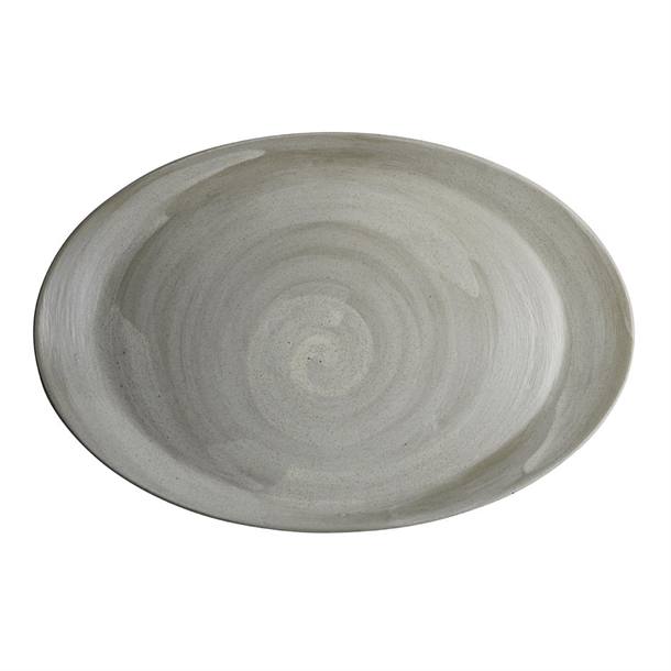 Carnaby Dove Oval Platter - 305x202.5mm (Pack 12) (B2B)