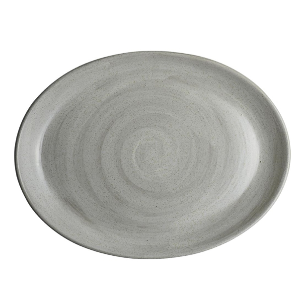 Carnaby Dove Oval Plate - 202.5x152.5mm (Pack 24) (B2B)