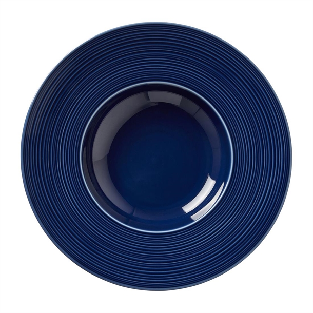 Concorde Midnight Blue Rim Pasta Bowl - 285mm 347.5ml (Pack 12) (B2B)