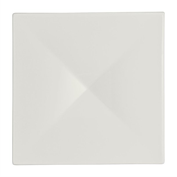 RO White Album Square Elevation with Indent - 162x162x19mm (Pack 12) (B2B)