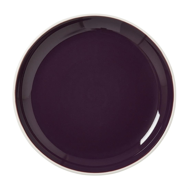 Nyx Damson Nordic Coupe Plate - 202.5mm (Pack 12) (B2B)