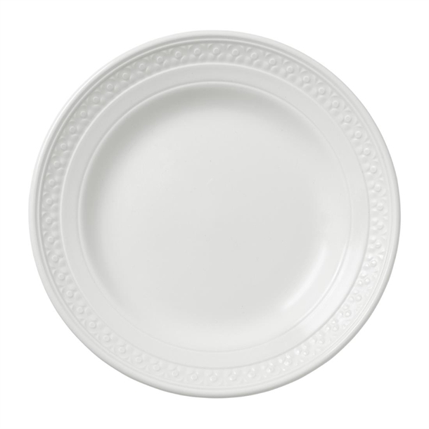 Bead Accent Pasta/Soup Plate - 240mm 457.5ml (Pack 12) (B2B)