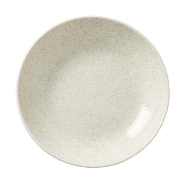 Crackle Taupe Bowl Coupe - 216mm 835ml (Pack 12) (B2B)