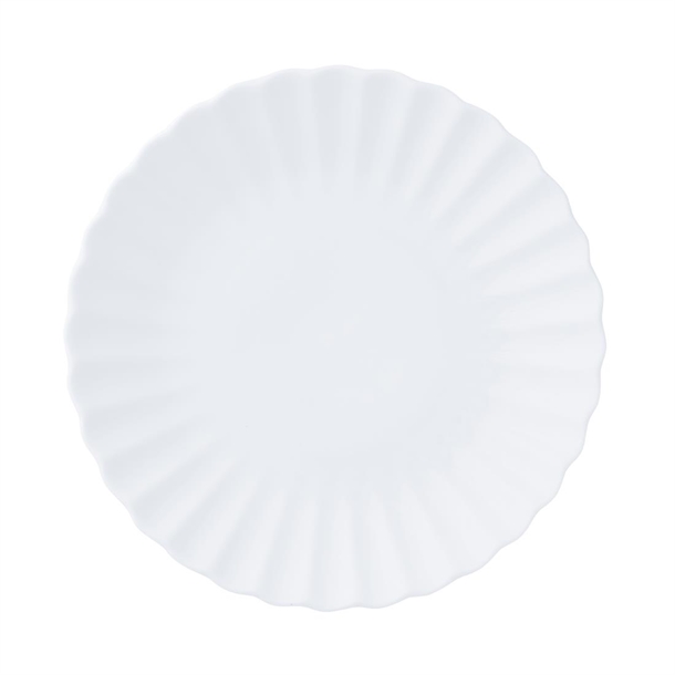 Coupe Whites Fluted Coupe Plate - 215mm (Pack 12) (B2B)
