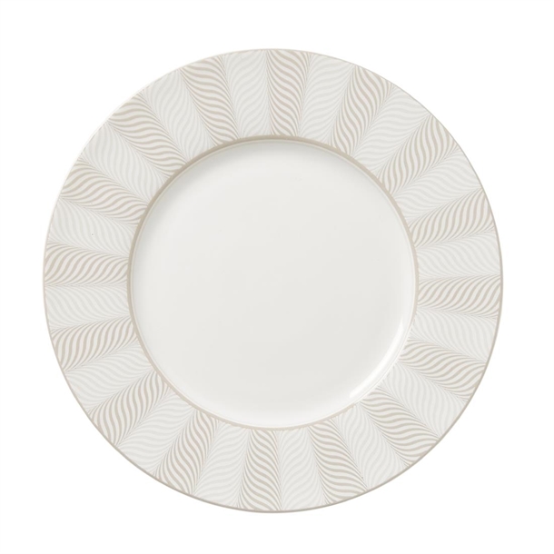 Bakewell Taupe Classic Plate - 220mm (Pack 12) (B2B)