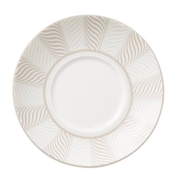 Bakewell Taupe Coupe Espresso Saucer - 120mm for VV4886 (Pack 12) (B2B)