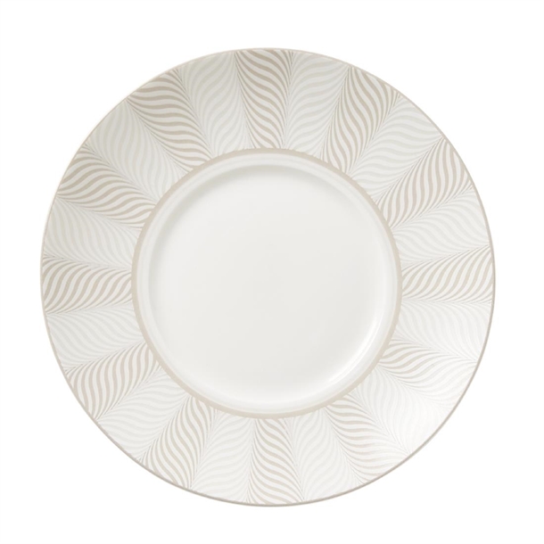 Bakewell Taupe Coupe Saucer - 160mm for VV4886 (Pack 12) (B2B)