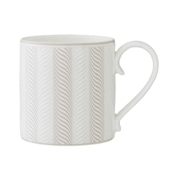 Bakewell Taupe Coupe Mug - 90mm 350ml (Pack 12) (B2B)