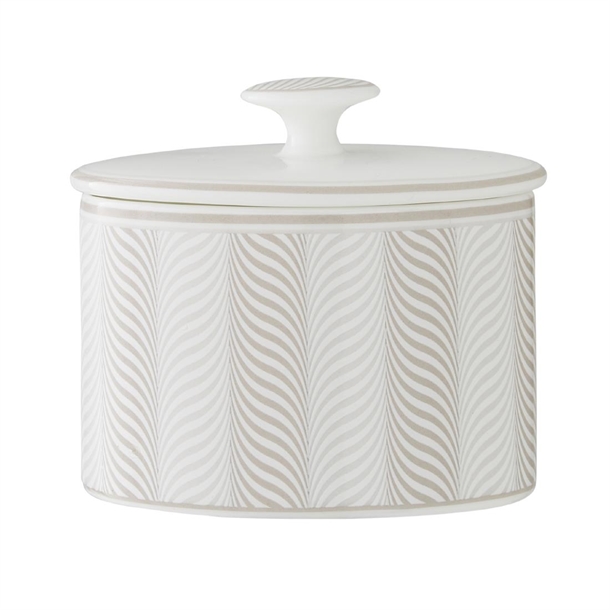 Bakewell Taupe Coupe Oval Sugar - 90mm 225ml (Pack 12) (B2B)
