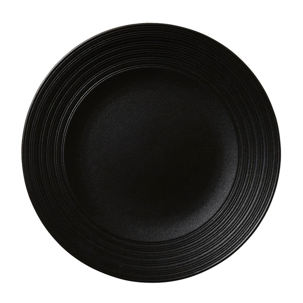 Steelite Concorde Noir Coupe Plate - 255mm (Pack 12) (B2B)