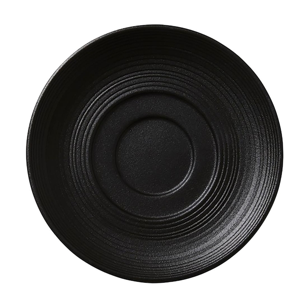 Steelite Concorde Noir Saucer - 152.5mm (Pack 12) (B2B)