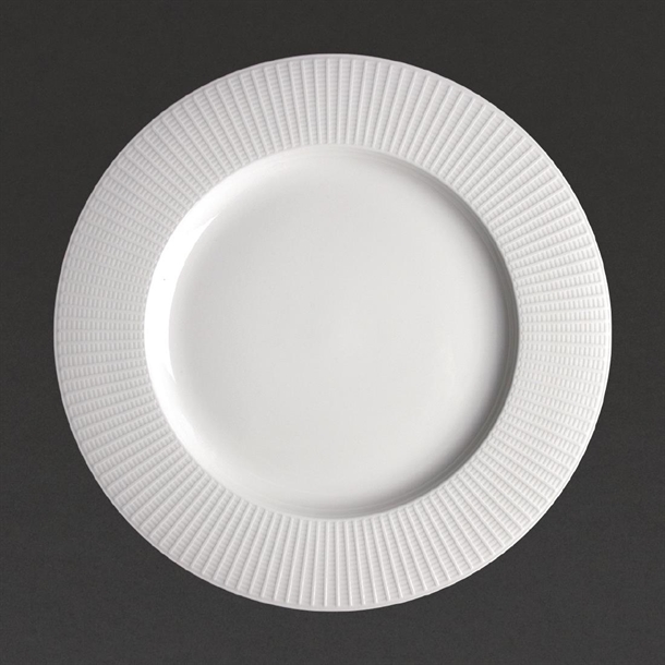 Steelite Willow Gourmet Plate Large Well 28.5cm (11 1/4") (Box 6) (B2B)