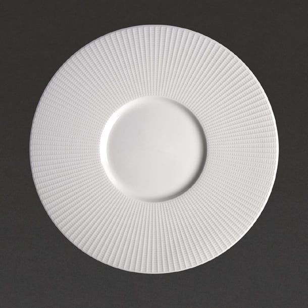 steelite-willow-small-well-gourmet-plate-285mm