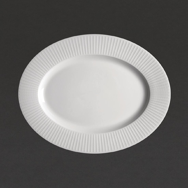 Steelite Willow Oval Plate 33cm (13") (Box 12) (B2B)