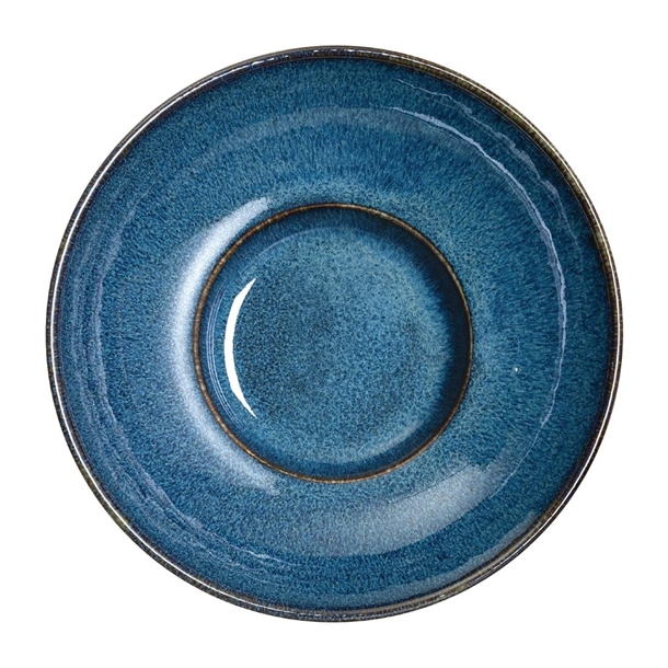 Steelite Wabi Sabi Indigo Bowl Coupe Rimmed - 240x65mm 9.6x2.6" (Box 6) (B2B)