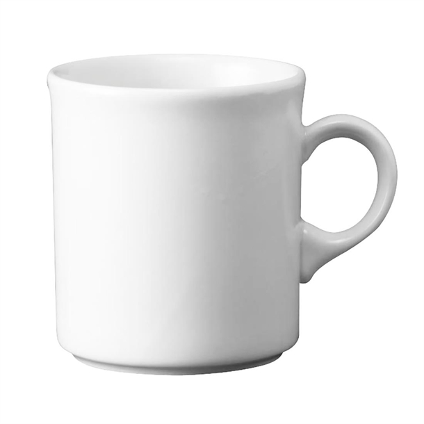 White Nova Mug - 8oz (Box 24) (B2B)