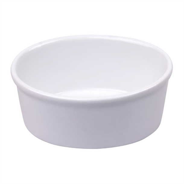 Olympia Whiteware Oval Ramekin - 100mm (Box 12)