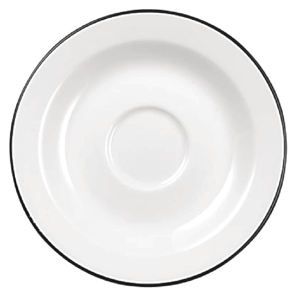 Alchemy Mono Tea Saucer 6" (Box 24) (B2B)