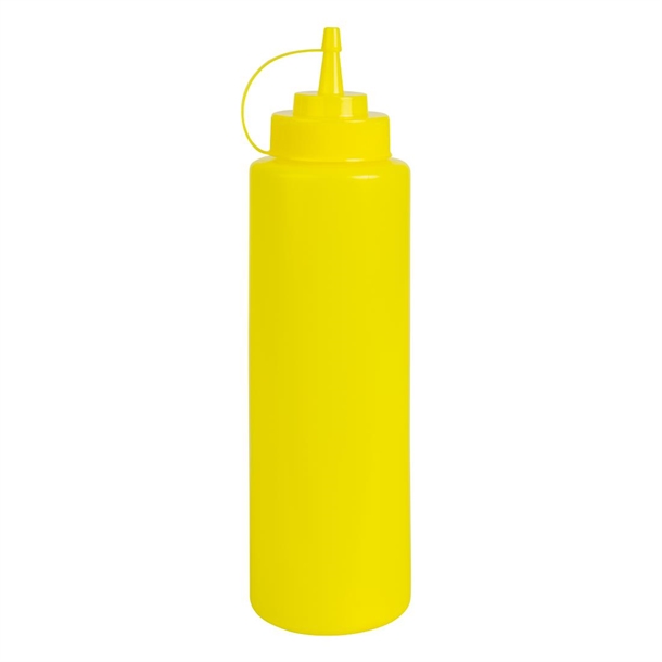 Vogue Squeeze Sauce Bottle Yellow - 994ml 35fl oz