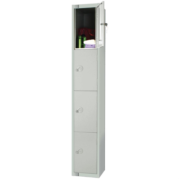 elite-four-door-padlock-locker-with-sloping-top-grey