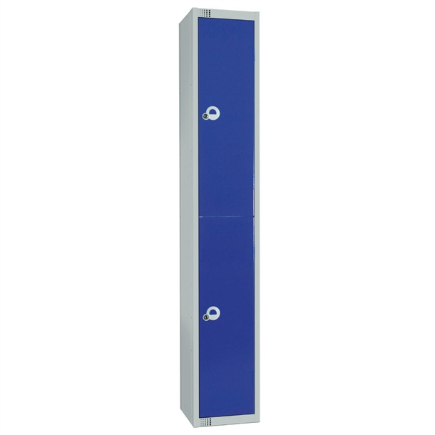 elite-double-door-padlock-locker-with-sloping-top-blue