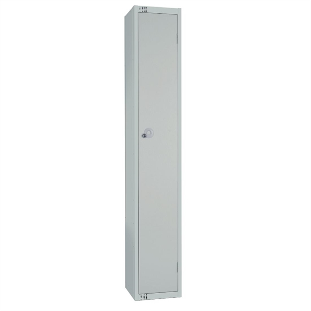 elite-single-door-padlock-locker-with-sloping-top-grey