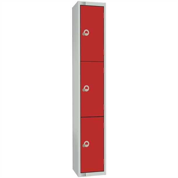 elite-four-door-electronic-combination-locker-with-sloping-top-red