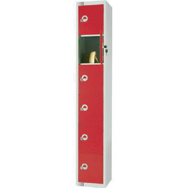 elite-six-door-padlock-locker-with-sloping-top-red