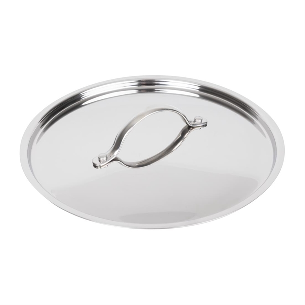 Vogue Lid St/St - 240mm 9 1/2"