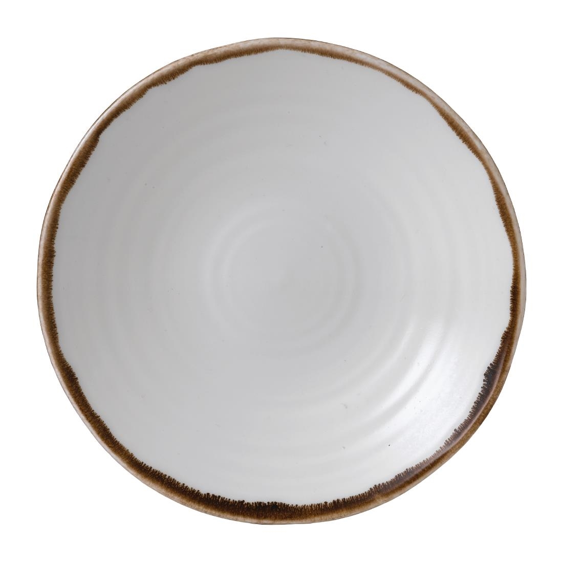 Churchill Brown Dudson Harvest Coupe Bowls Natural 150Mm (12 Pack)