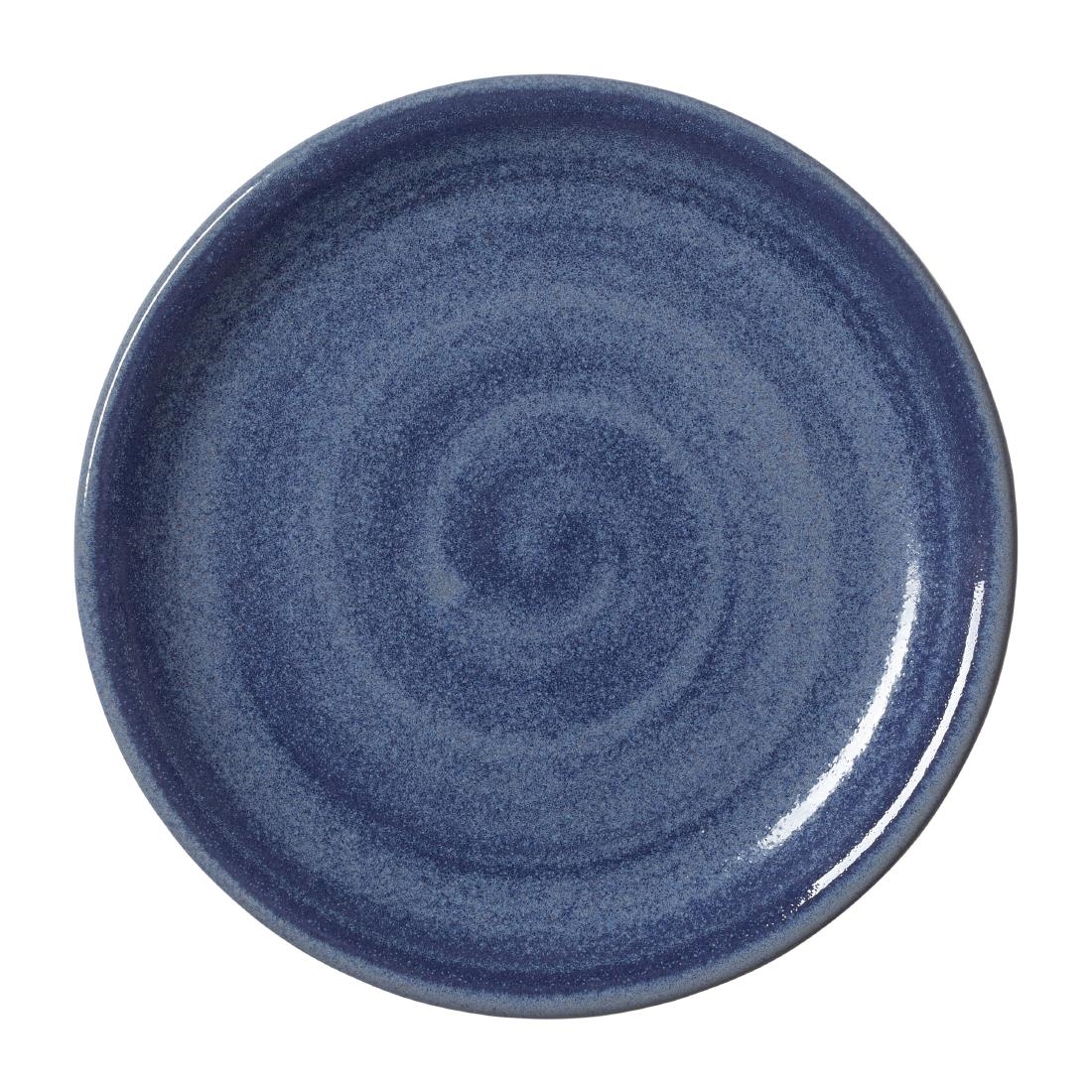Steelite Blue Revolution Stone Plates Coupe 202Mm (12 Pack)