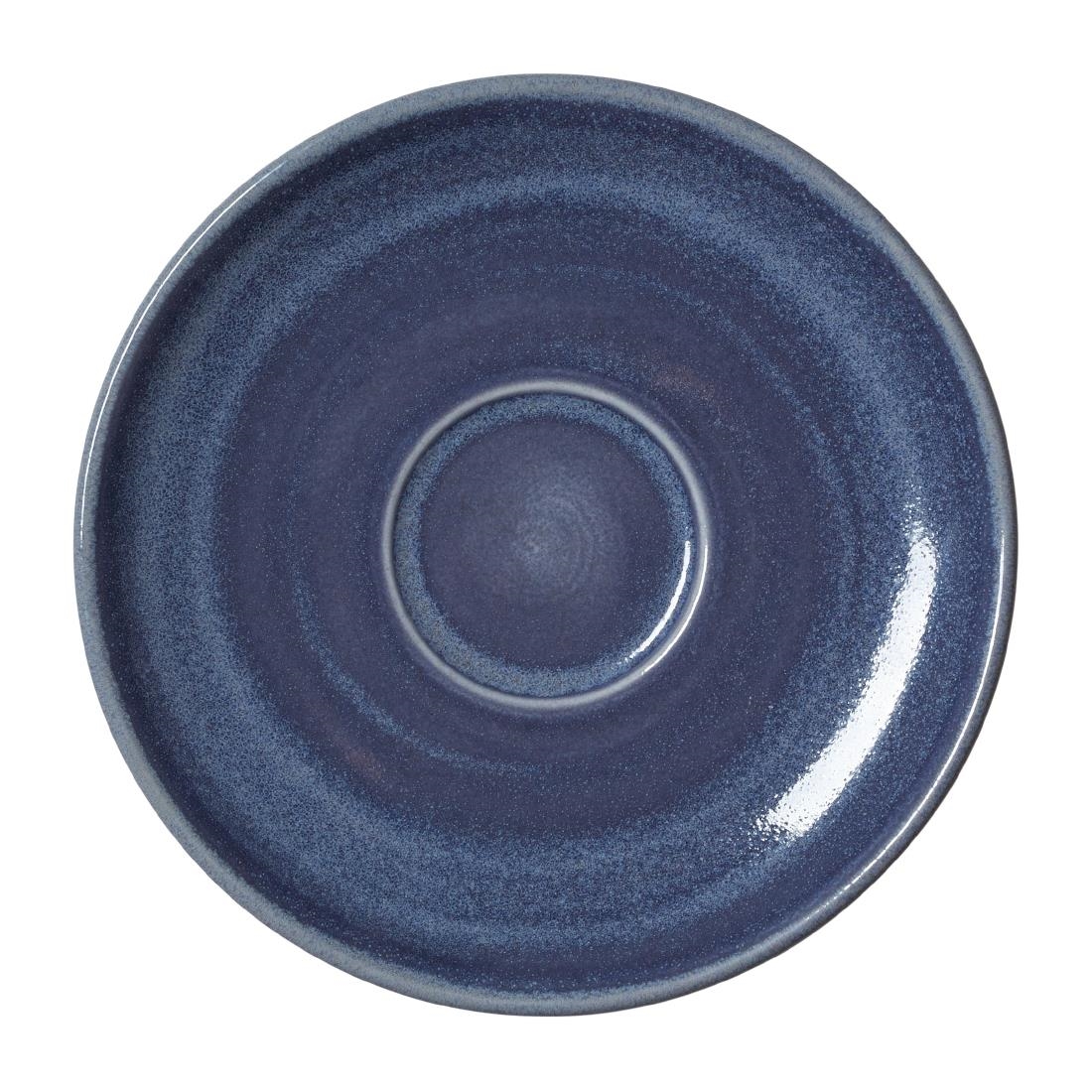 Steelite Blue Revolution Stone Saucers 152Mm (12 Pack)