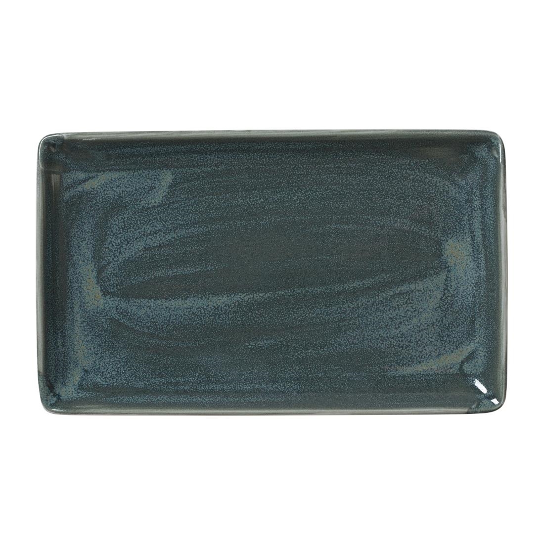 Steelite Green Revolution Jade Rectangle Plates 270Mm (6 Pack)