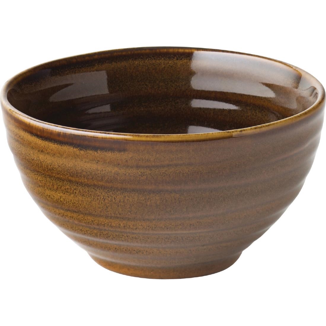 Utopia Brown Tribeca Rice Bowls Malt 100Mm (6 Pack)