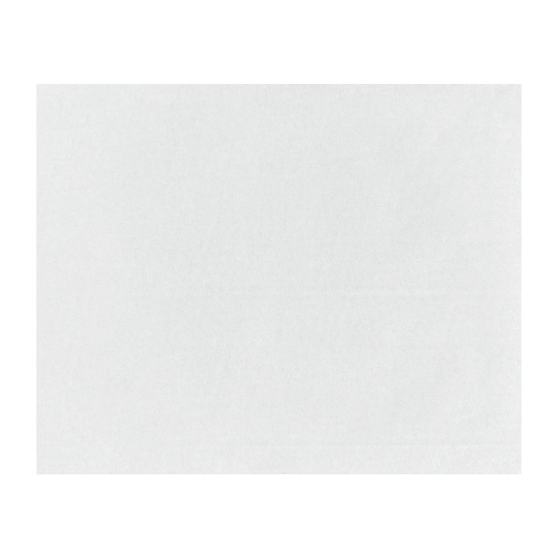Fiesta Compostable White Burger Wraps 250X200mm (200 Pack)