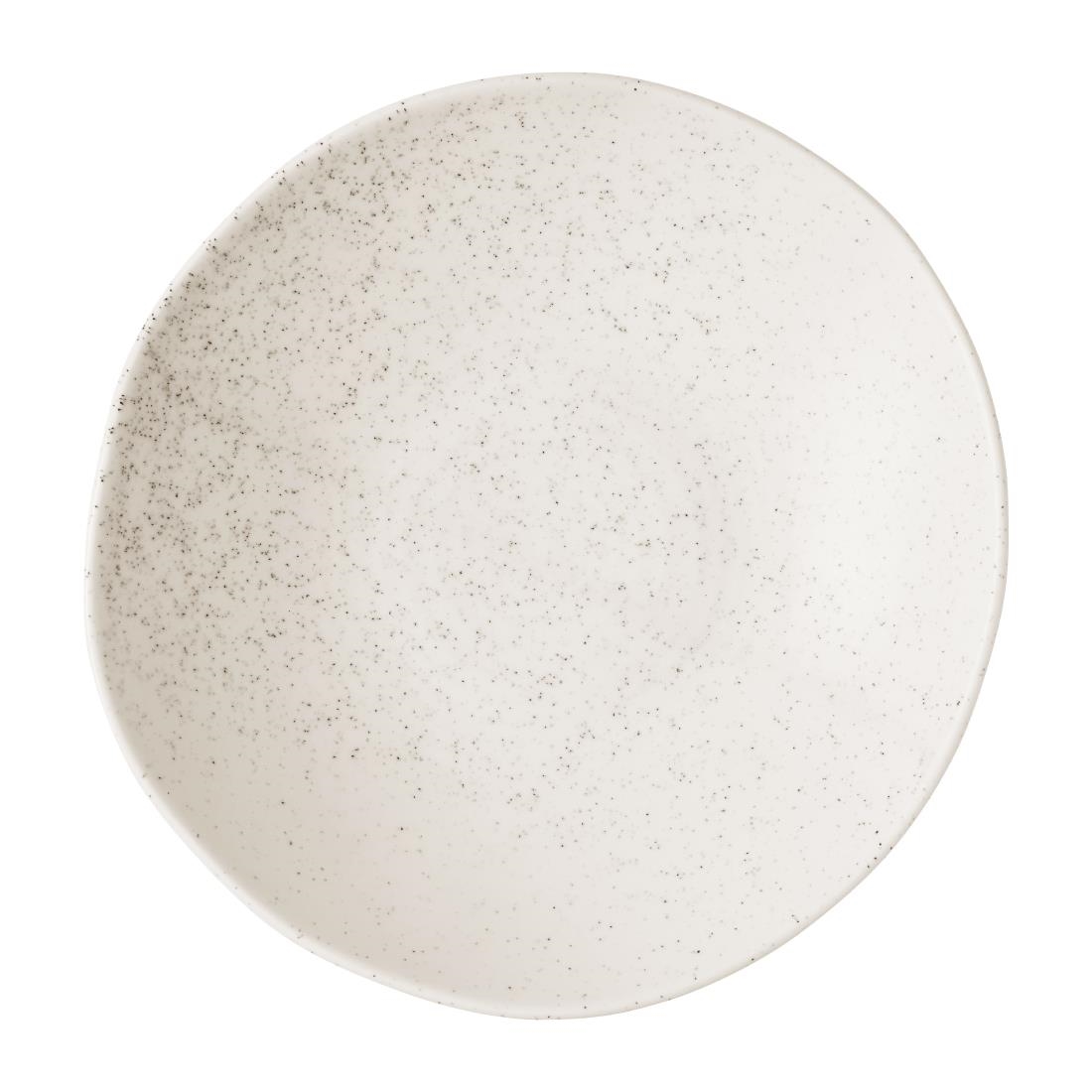 Churchill Super Vitrified White Churchill Stonecast Natural Organic Coupe Bowls Barley 250Mm (6 Pack)
