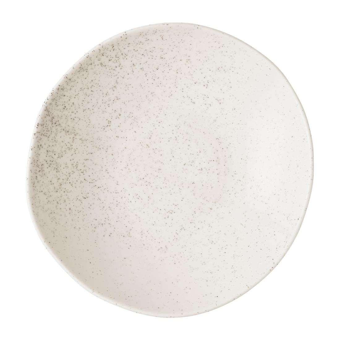 Churchill Super Vitrified White Churchill Stonecast Natural Organic Coupe Bowls Barley 220Mm (6 Pack)