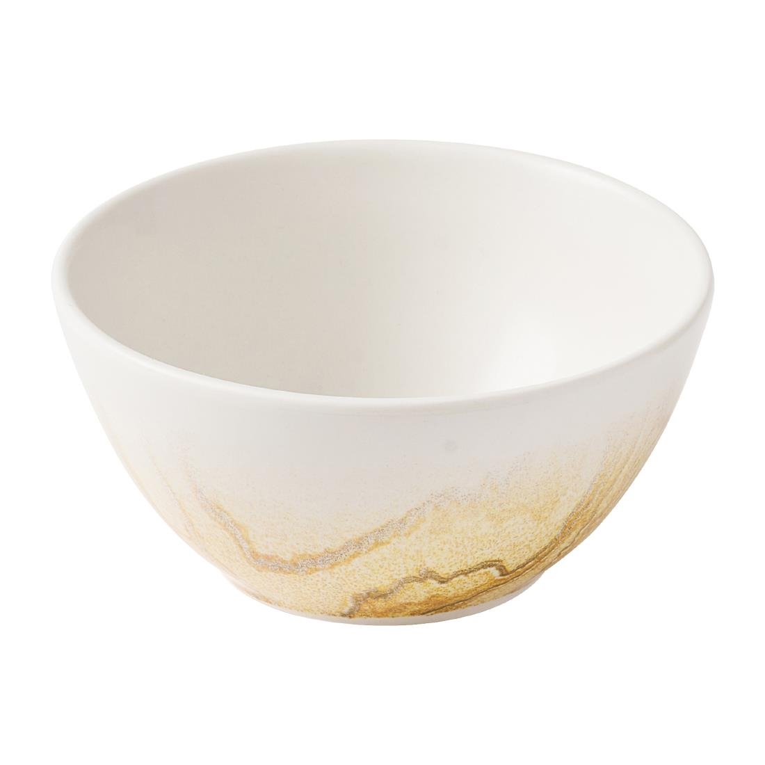 Churchill Super Vitrified Gold Churchill Tide Snack Bowls 130Mm (12 Pack)