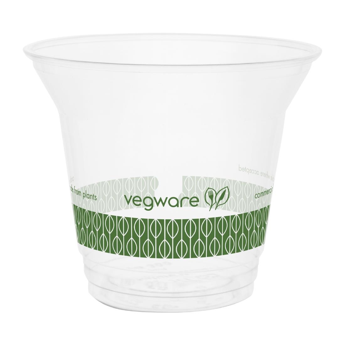 Vegware 96-Series PLA Slim Cold Cups Green Tree 256ml/9oz (1000 Pack)