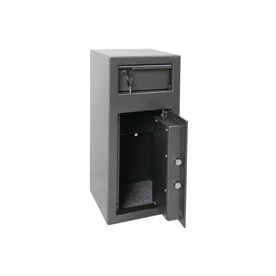 Phoenix Cash Deposit Drop Safe Silver 19Ltr 1K - GR356 - Nisbets
