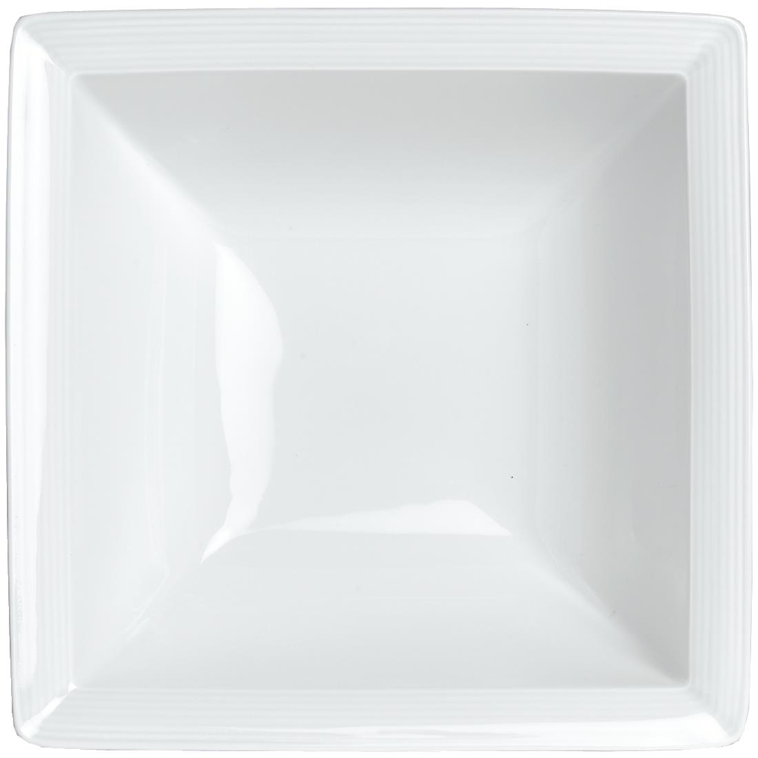 Rene Ozorio Aura Deep Square Salad Bowls 240mm (Pack of 6)