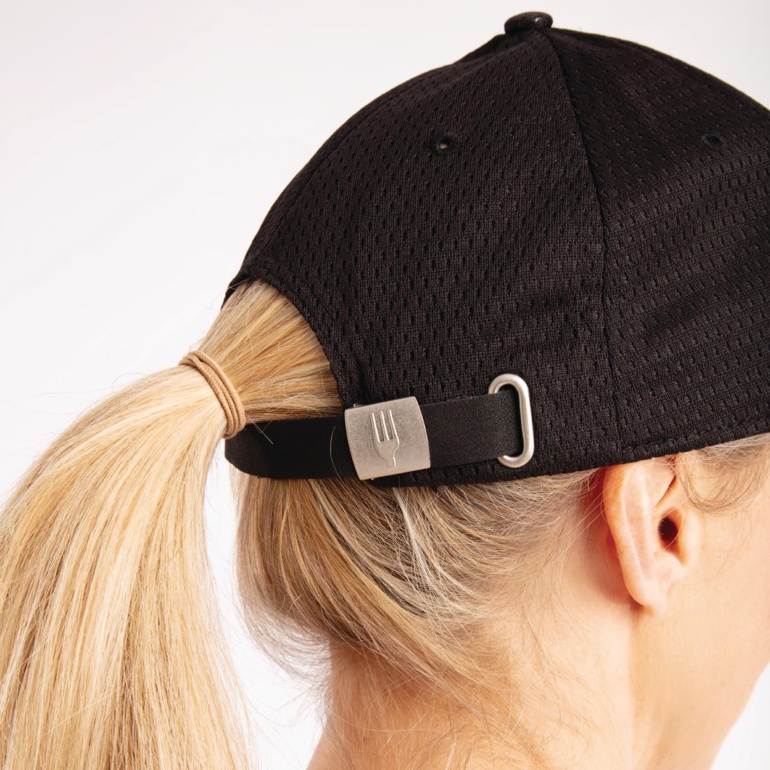 Cappellino Chef Works Denim - Unisex, Baseball, Chiusura A Scatto, Retro In Tessuto Traspirante, Taglia Unica