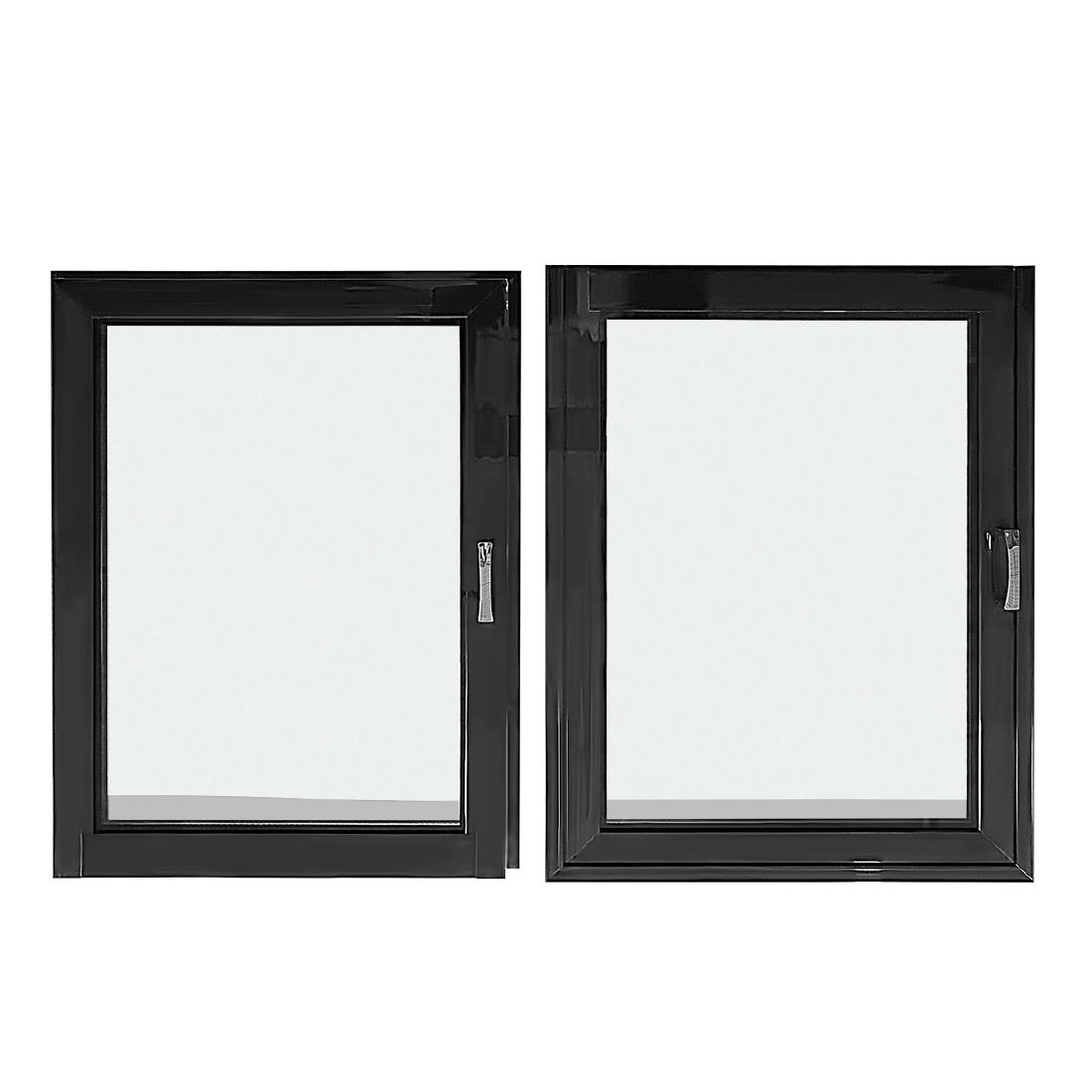 Polar Black G-Series Deli Display Complete Door Assembly (2 Pack)