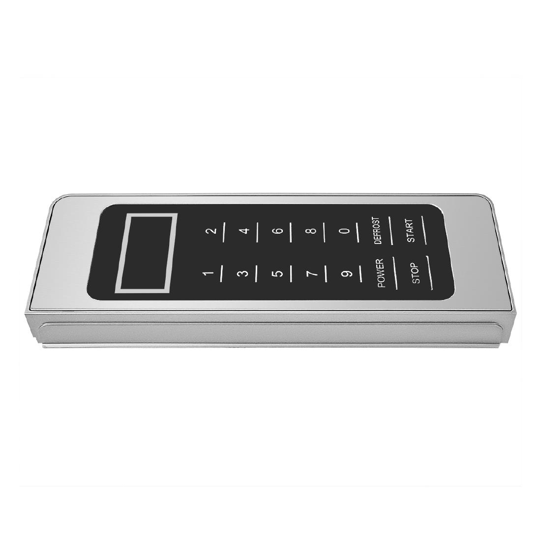 Nisbets Essentials Black Control Panel Assembly