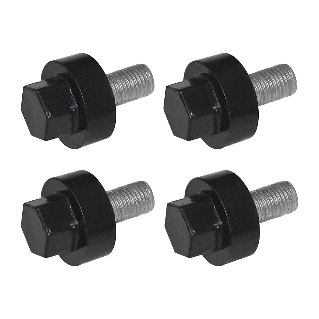 Polar Black Feet ( Set Of 4)