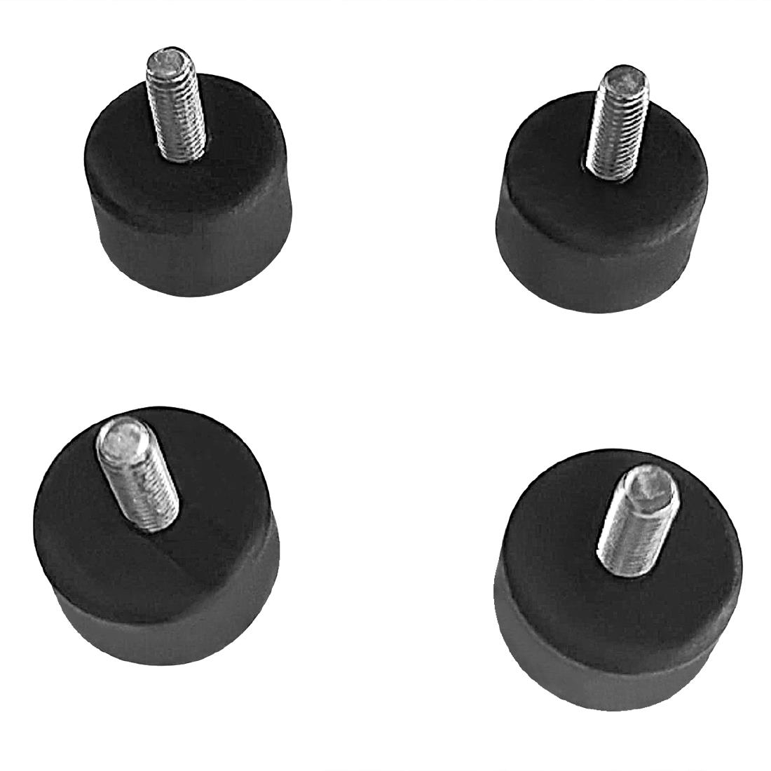 Buffalo Black Rubber Feet (4 Pack)